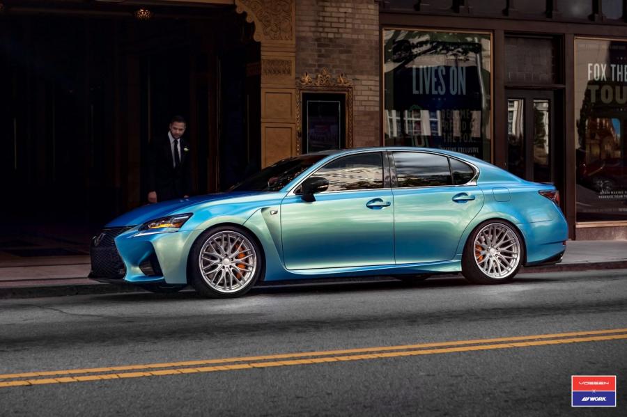  Lexus GS F on Vossen Wheels (VWS-2) 2016 года  (фото 10 из 22)